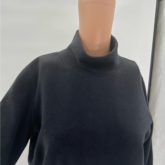 Lands' End Women's Lightweight Fitted Long Sleeve Turtleneck Size 10-12 - Picture 4 of 7